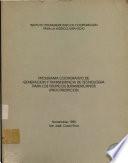 Programa Cooperativo de Generacion y Transferencia de Tecnologia para los Tropicos Suramericanos