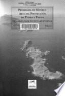 Programa de Manejo Área de Protección de Flora y Fauna Islas del Golfo de California, México