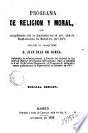 Programa de religión y moral
