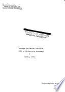 Programa del sector industrial para la República de Guataeala a 1969 y 1974