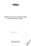 Programa Nacional de Explotación Minera