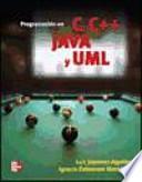 Programación en C/C++, Java y UML