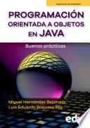 Programación orientada a objetos en java