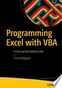 Programming Excel with VBA