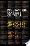Programming Language Cultures