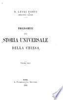 Prolegomeni alla storia universale della chiesa