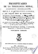Promptuario de la theología moral