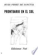 Prontuario en el sol