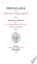 Propaladia de Bartolomé de Torres Naharro