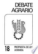 Propuesta de ley agraria