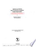Propuesta de política para el manejo de los residuos sólidos domiciliarios