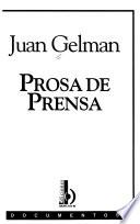 Prosa de prensa