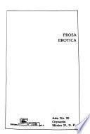 Prosa erótica