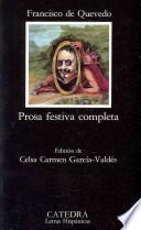 Prosa festiva completa