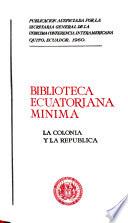 Prosistas de la colonia, siglos XV-XVIII.