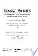 Prosistas modernos