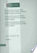 Protocol on the Accession of the Separate Customs Territory of Taiwan, Penghu, Kinmen and Matsu to the Marrakesh Agreement Establishing the World Trade Organization: Volume 2