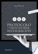 Protocolo en hostelería y restauración