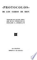 Protocolos de los sabios de Sion