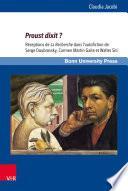 Proust dixit ?