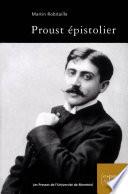 Proust épistolier