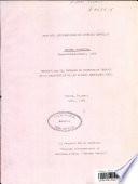 Proyecto 206 del Programa de Cooperacion Tecnica de la Organizacion de los Estados Americanos