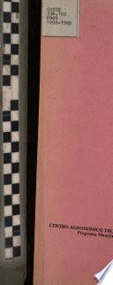 Proyecto Conservacion Para El Desarrollo Sostenible En America Central