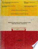proyecto de educacion agropecuaria tercera etapa, paraguay