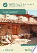 Proyecto de implantación del alojamiento rural. HOTU0109