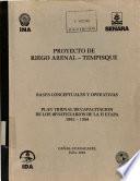 Proyecto de riego Arenal – Tempisque. Bases conceptuales y operativas. Plan Trienal de capacitación de los beneficiarios de la II etapa 1992-1994