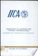 Proyectos de Cooperacion Tecnica Internacional