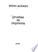 Pruebas de imprenta