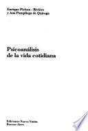 Psicoanálisis de la vida cotidiana