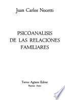 Psicoanálisis de las relaciones familiares