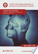 Psicología aplicada a la protección de personas y bienes. SEAD0112