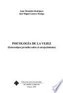 Psicología de la vejez