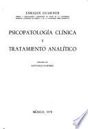 Psicopatología clínica y tratamiento analítico