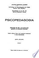 Psicopedagogía