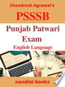 PSSSB Patwari Exam PDF-Punjab Patwari Exam English Language Subject Only PDF eBook