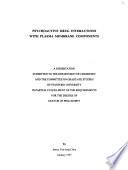 Psychoactive Drug Interactions with Plasma Membrane Components