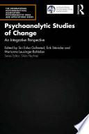 Psychoanalytic Studies of Change