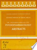 Psychopharmacology Abstracts