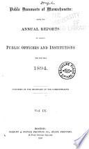 Public Documents of Massachusetts