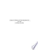 Public Papers of the Presidents of the United States: Jimmy Carter, 1978