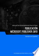 Publicación (Microsoft Publisher 2013)
