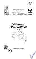 Publicaciones cientificas 1997