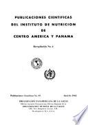 Publicaciones científicas del Instituto de Nutrición de Centro América y Panamá