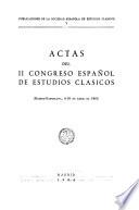 Publicaciones de la Sociedad Española de Estudios Clásicos