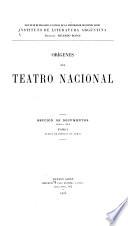 Publicaciones . Serie 1. Textos dramáticos