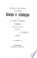 Publications de la Société Historique et Archéologique dans le Limbourg